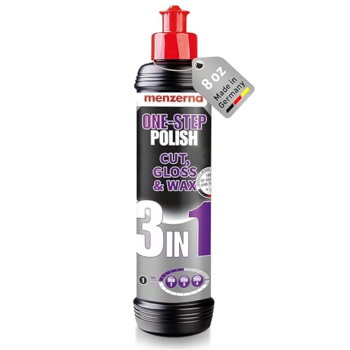 Vista 9 de menzerna Juego de pulido 3 en 1: pulidor de un solo paso (8 onzas) + adaptador de máquina de taladro + almohadilla de corte medio Pule tu