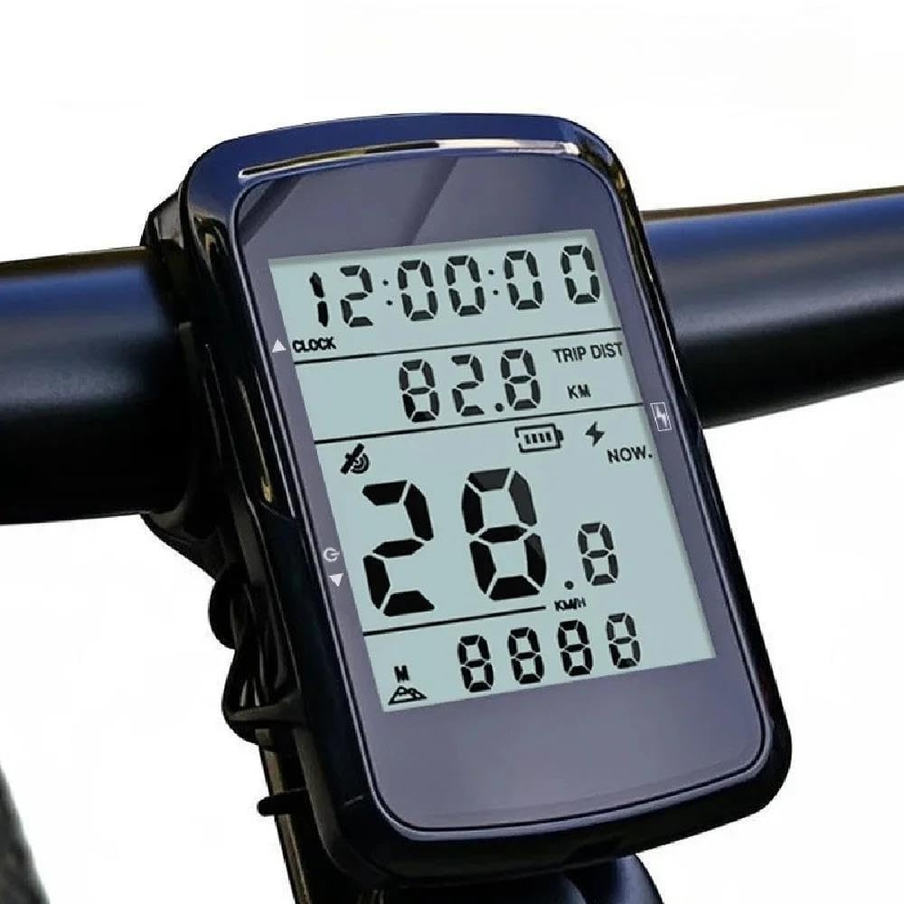 Pièces De Moto Ordinateur Vélo GPS Compteur Vitesse Kilométrique KISSGPIPOL