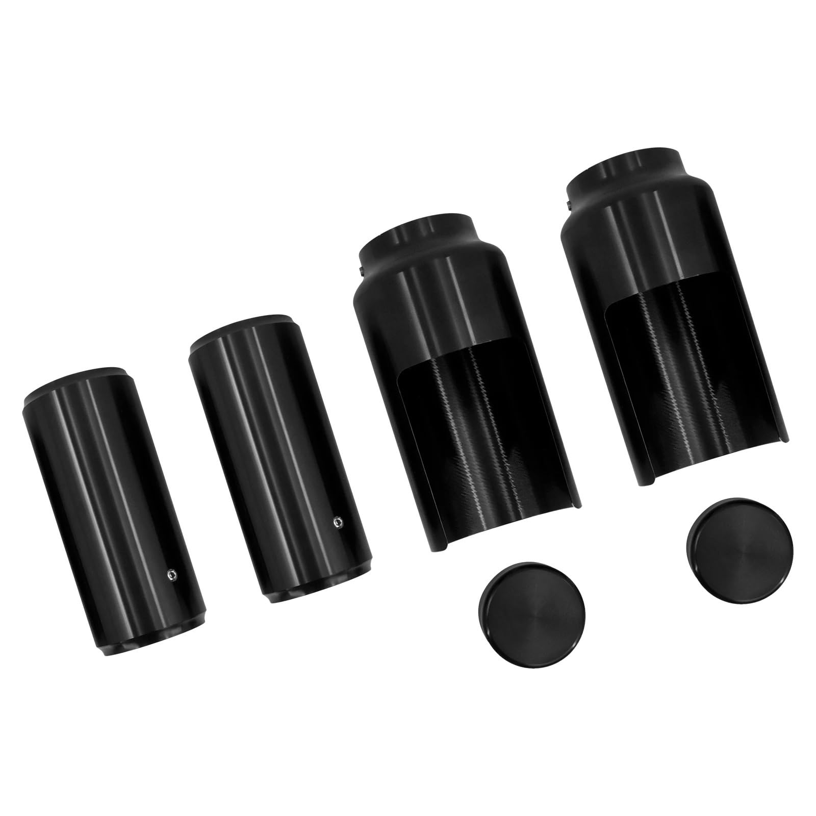 Forcella Anteriore In Gomm Kit di copertura forcella anteriore superiore e inferiore per moto, set tappi per tubi adatti per Harley Softail Breakout FXBR FXBRS 2018-2022 Protezioni forcella