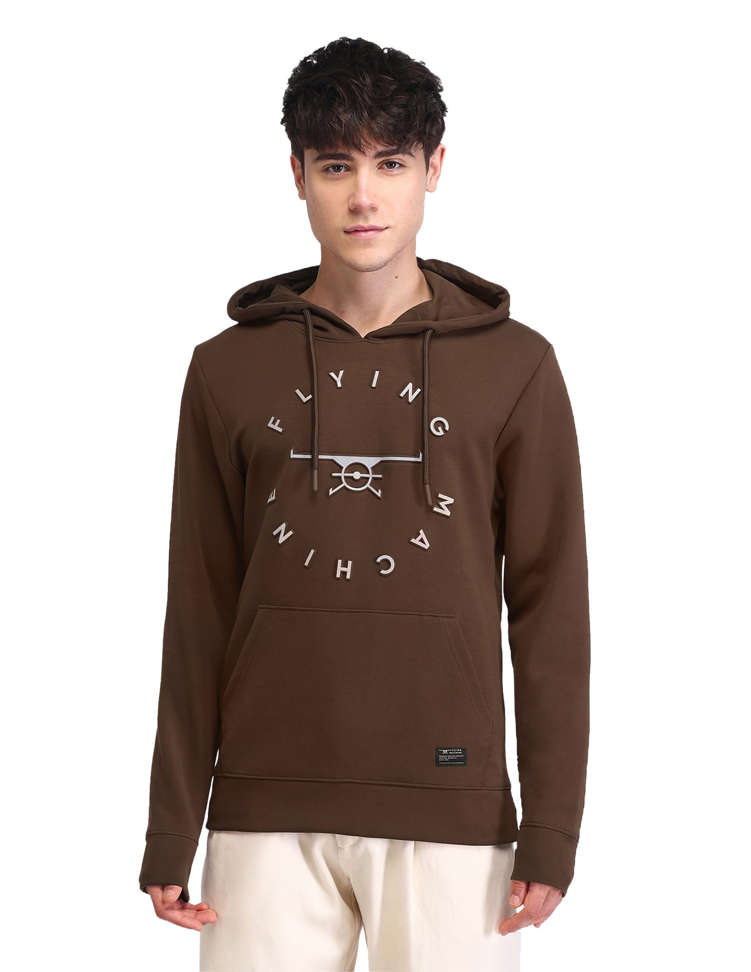 flying machine Men's Regular Fit Sweatshirt| Printed-picture-35