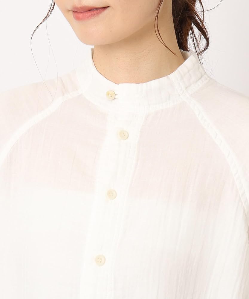 Amazon | [ ローラアシュレイ ] シャツ・ブラウス 【カラー追加!ダブル