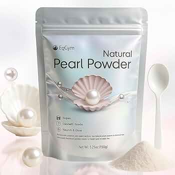 Amazon.com : Pure Pearl Powder for Skin - 5.29oz Natural