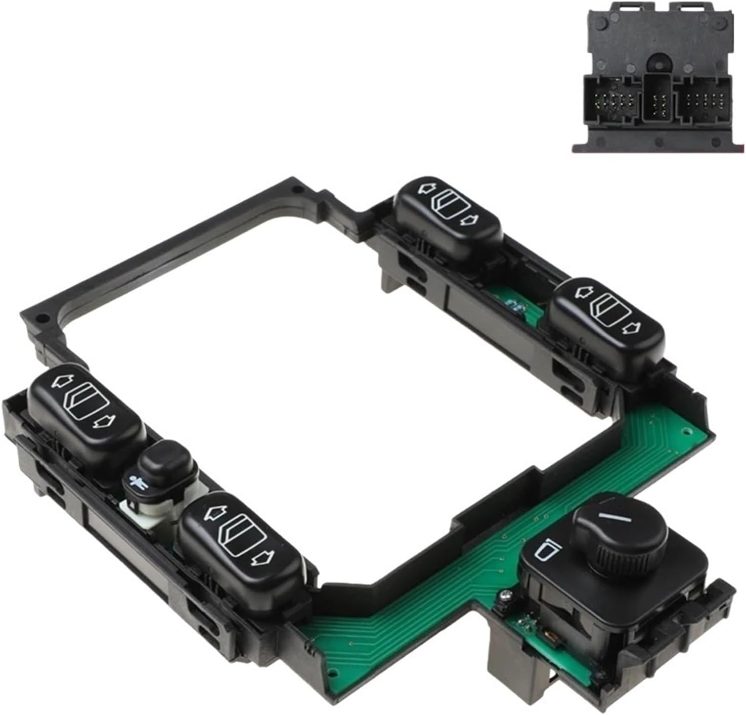2028208210 Console Mounted Master Power Window & Mirror Switch Car Compatible with Mercedes Benz C220 C230 C280 C36 AMG