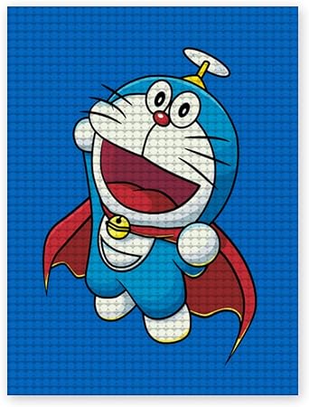 Amazon ドラーえもん 野比のび太 ミニドラ 源静香 剛田武 ダイヤモンドアート Diy 刺繍キット アニメ 手作り 萌え 限定 グッズ 30 40cm 刺しゅうキット 通販