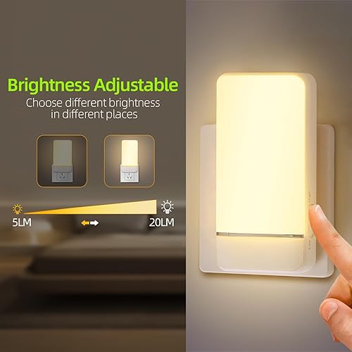 Miniatura 4 de Night Lights Plug into Wall,Motion Sensor Light Indoor with Invisible Motion Sensor,2200K4000K,520LM Adjustable Brightness,LED Night Lights for
