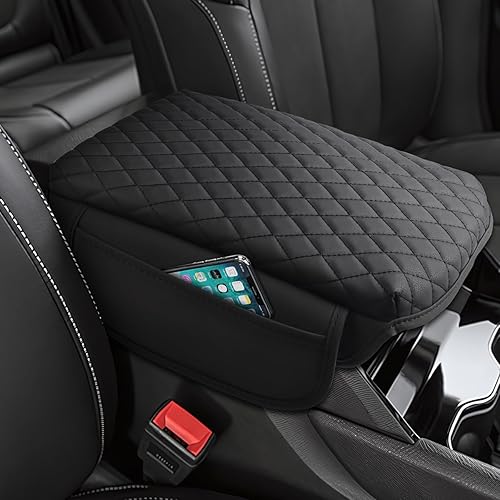 Shademax Funda de consola central personalizada para Jeep Grand Cherokee WL 2022-2024 2025 2026, accesorios para reposabrazos de funda de