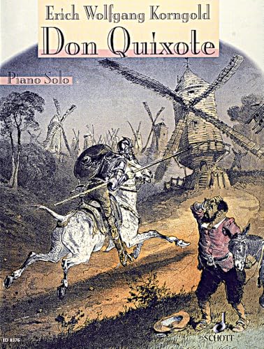 Don Quixote: Six Character Pieces. piano.