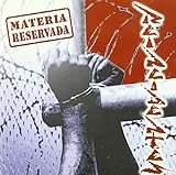 reincidentes vicio directo  Materia Reservada -Reed