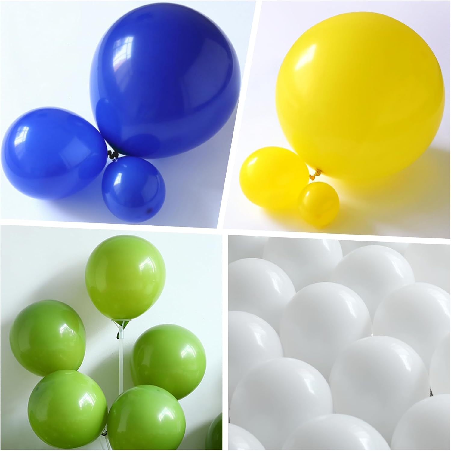 207Pcs Royal Blue Yellow Balloon Arch Kit for Summer Lemon Birthday Wedding Party Decoration,Amalfi Coast Decors Her Main Squeeze Bridal Shower Graduation Party Supplies thumbnail