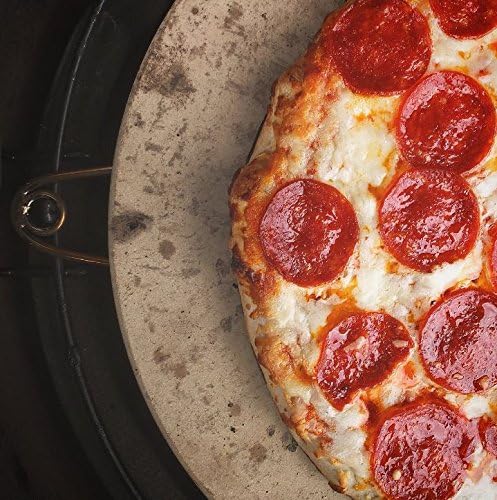 Miniatura 4 de Piedra de pizza de cerámica de 13 pulgadas para huevos verdes grandes, Kamado Joe, parrillas Vision, Weber y mucho más