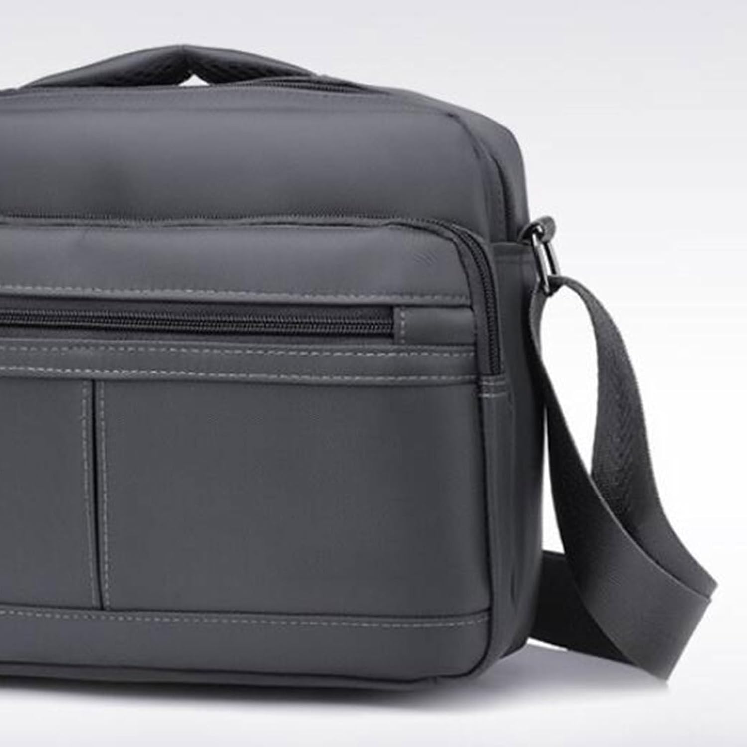 Men's Waterproof Oxford Cloth Crossbody Handbag for Walking Outdoors