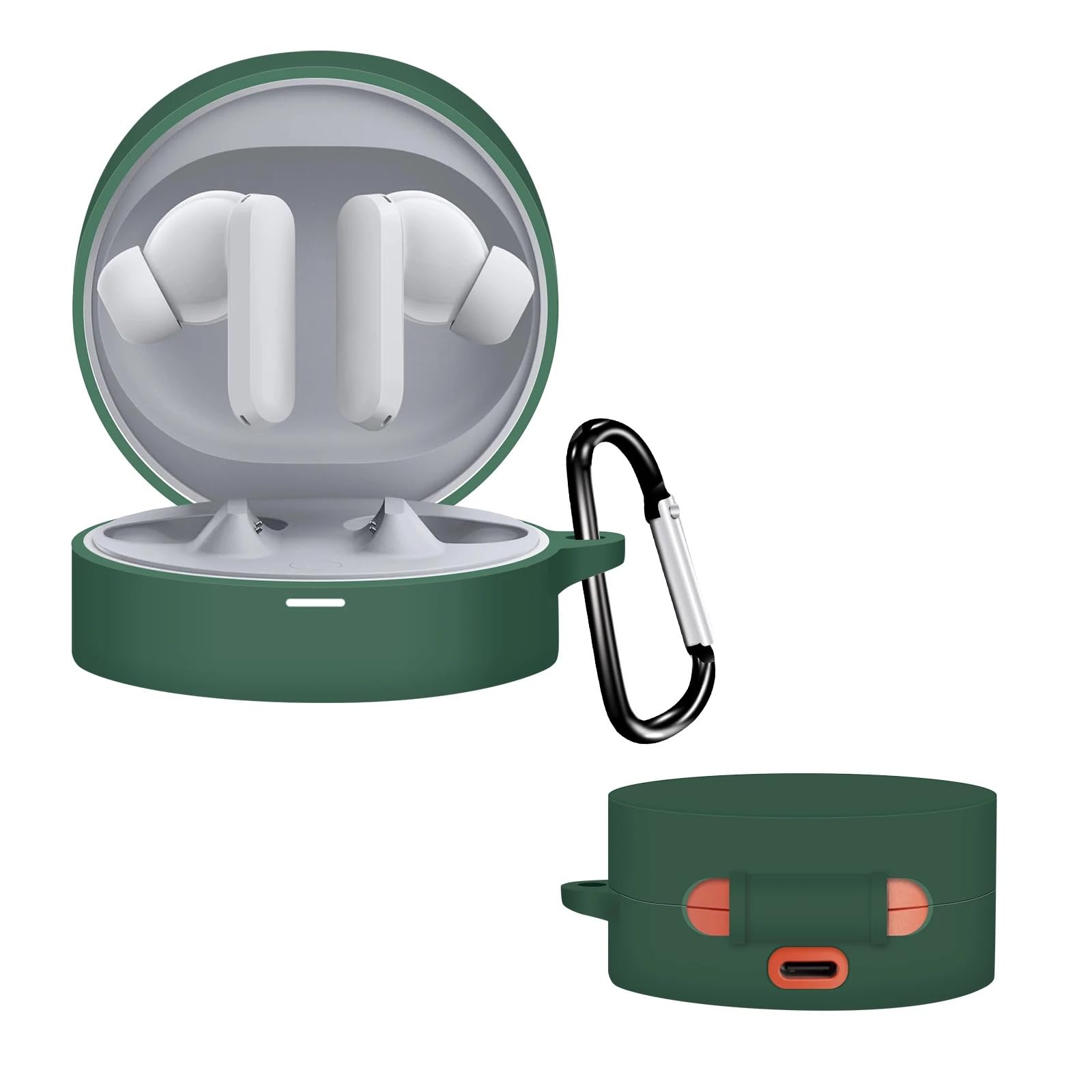 Mavro Case Cover Compatible with CMF by Nothing Buds Pro (Dark Green)