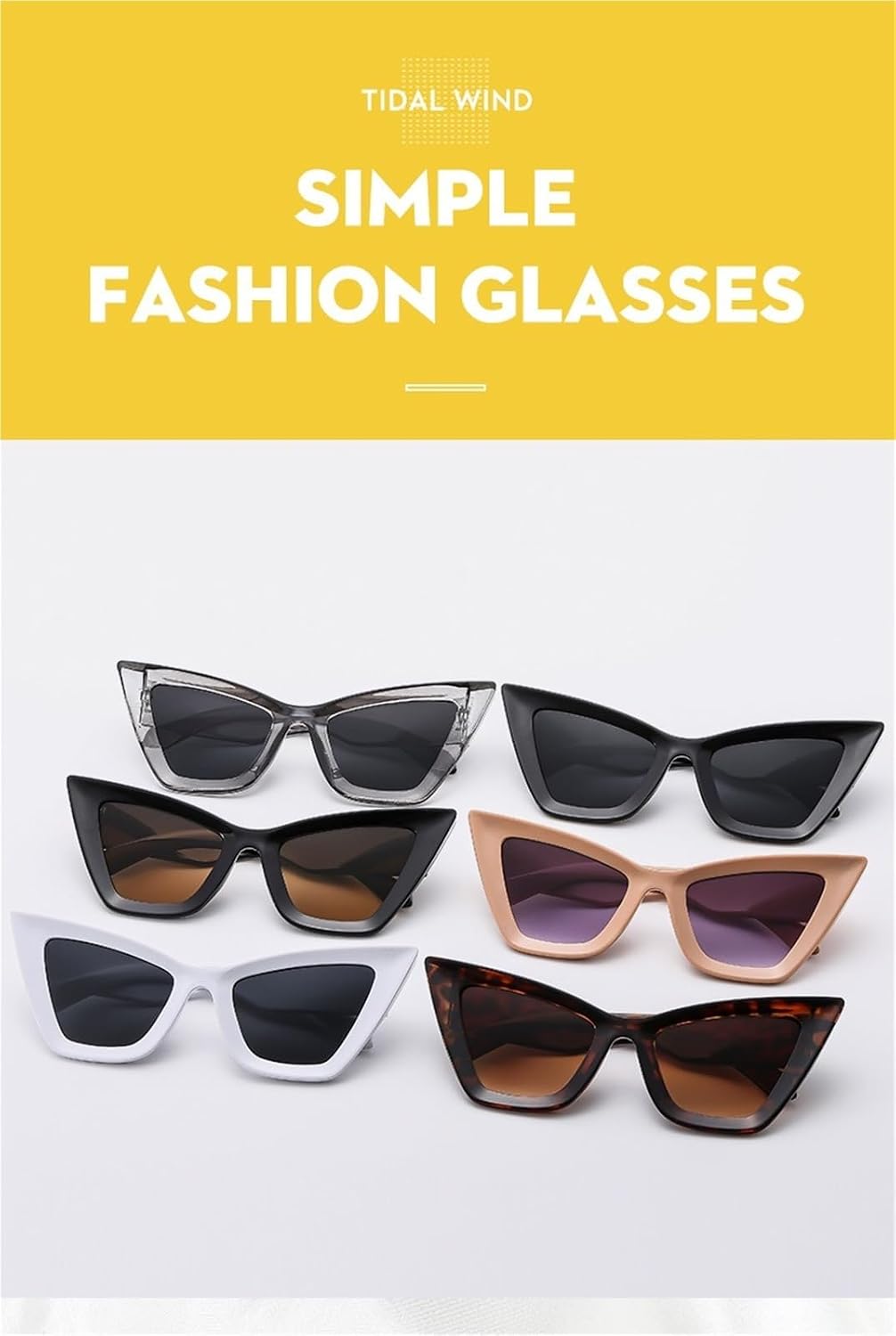 Women Outdoor Commuter Sunglasses Vacation Shopping Decorative Sun Glasses