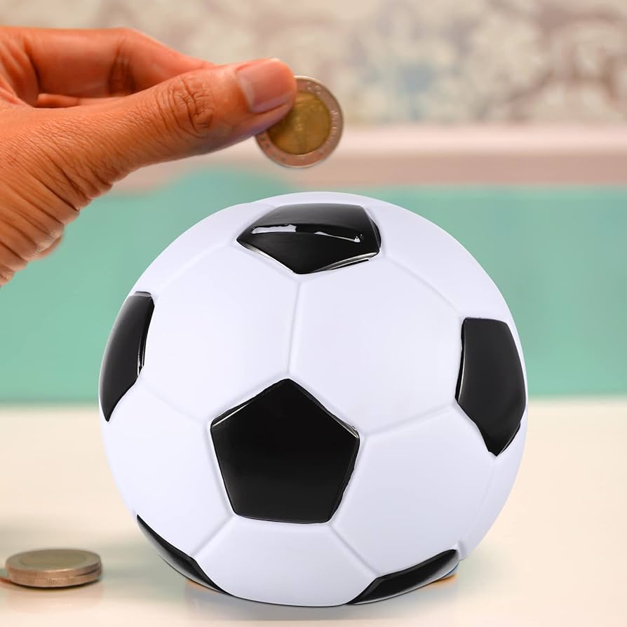 Amazon.co.jp: Toddmomy サッカーボール 貯金箱 子供用貯金箱