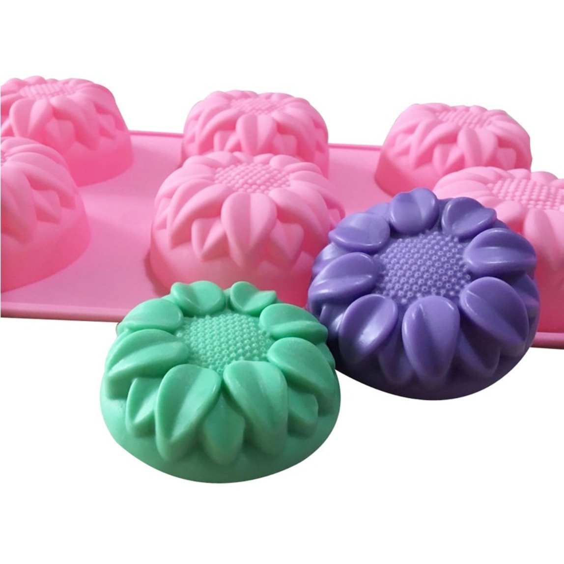 Molde de silicona con forma de fruta para hornear, molde para jabón Molde de silicona con forma de fruta para hornear, molde para jabón