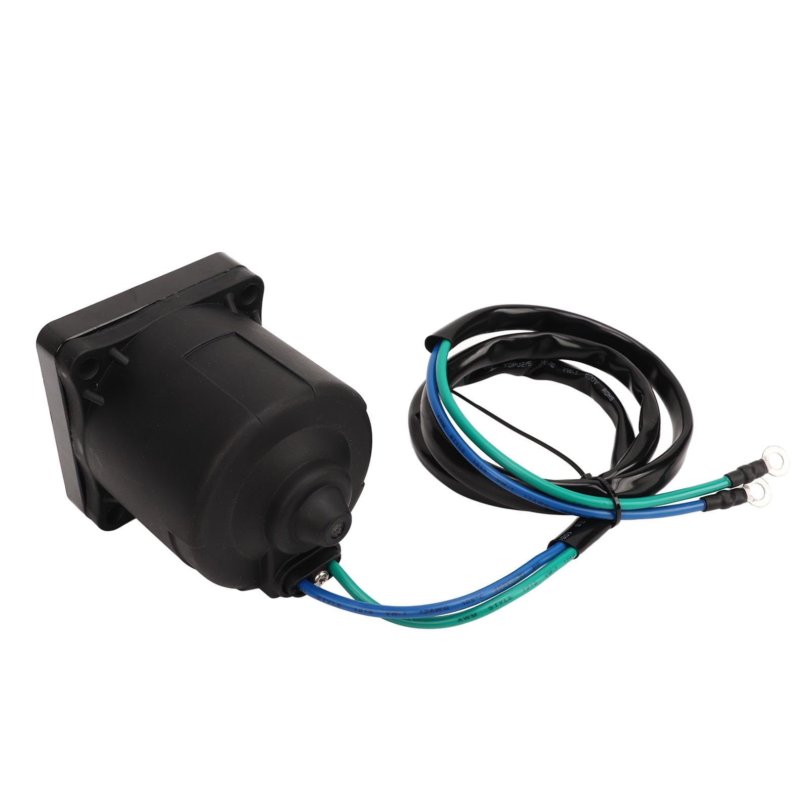 Moteur Hors-Bord Inclinable 12V, Compatible avec Moteurs Marins 115-225 CV, Alliage Métallique, 4 Boulons, OE 68V-43880-01-00