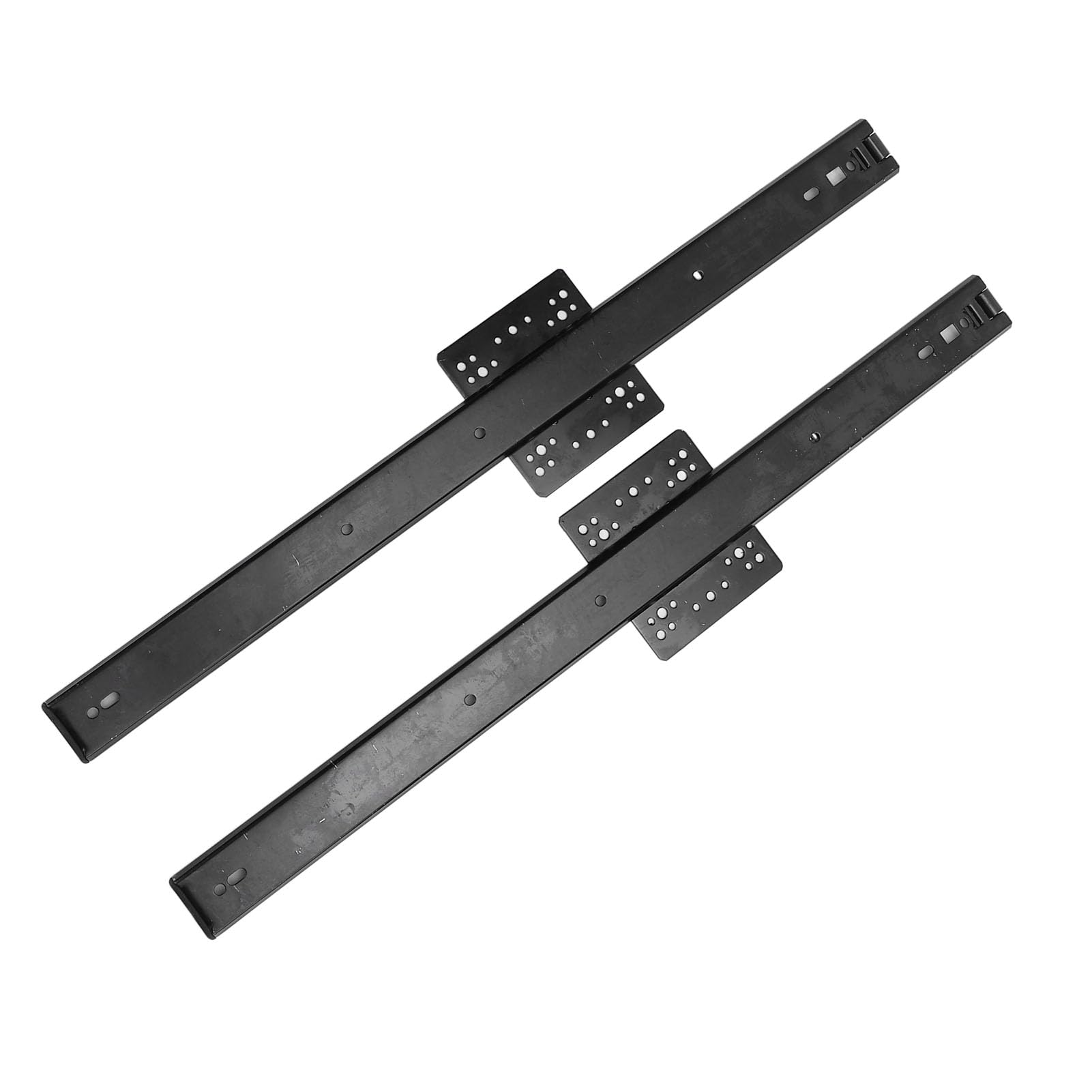 1 par de Rieles de Puerta Corredera Ocultos de 20 Pulgadas, 35 Mm de Ancho, 20 Kg de Carga, para Puerta Corredera Oculta, Corredera de Puerta de Armario, Capacidad de Servicio