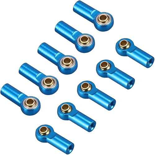 ShareGoo Lot de 10 supports de rotule en aluminium M3 pour Tamiya HSP TRAXXAS Ax