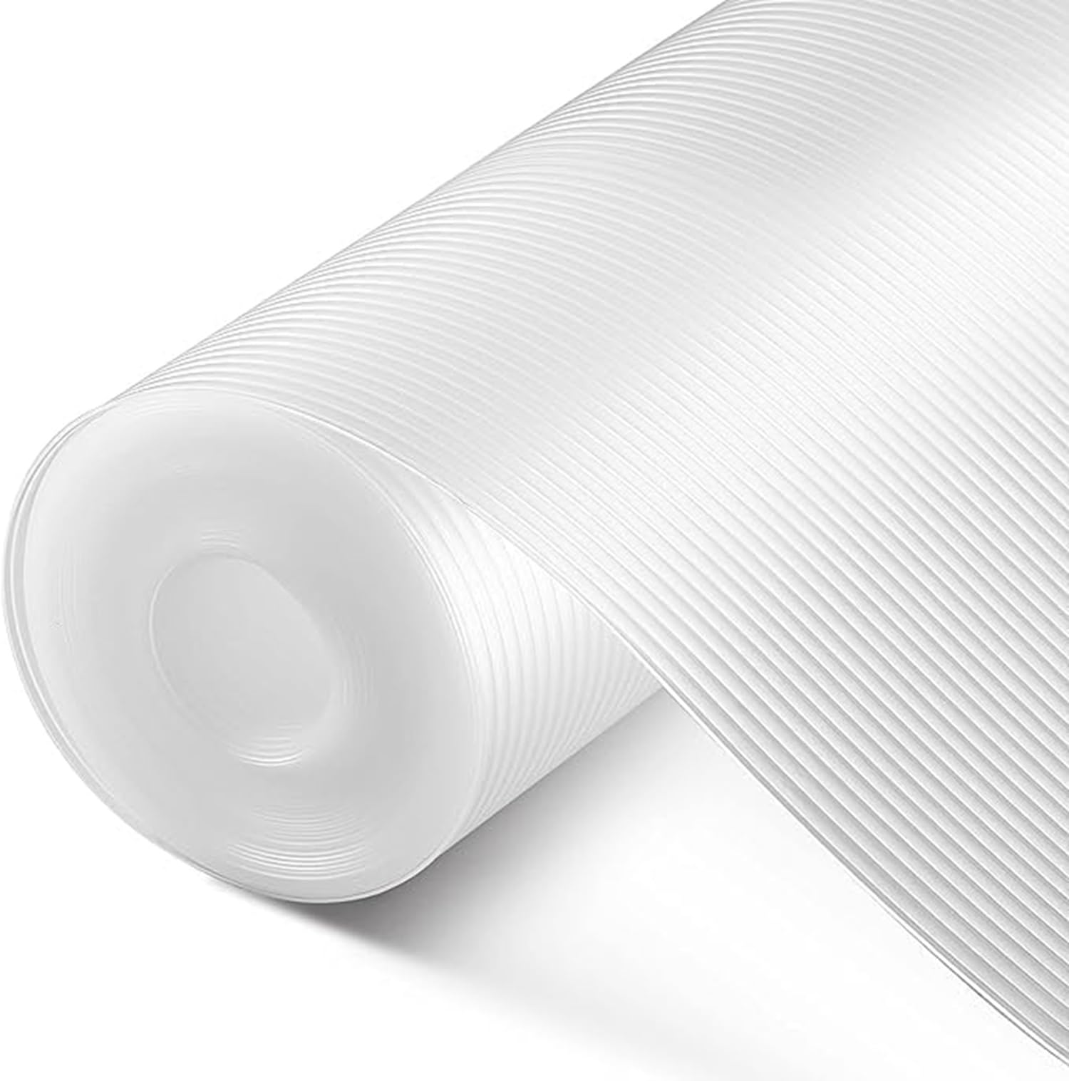 ElastPro EVA Food Grade Washable Anti Slip Mat/Sheet for Fridge, Shelf Liner, Table, Kitchen Drawer mat (Line Clear, 5 Meter)