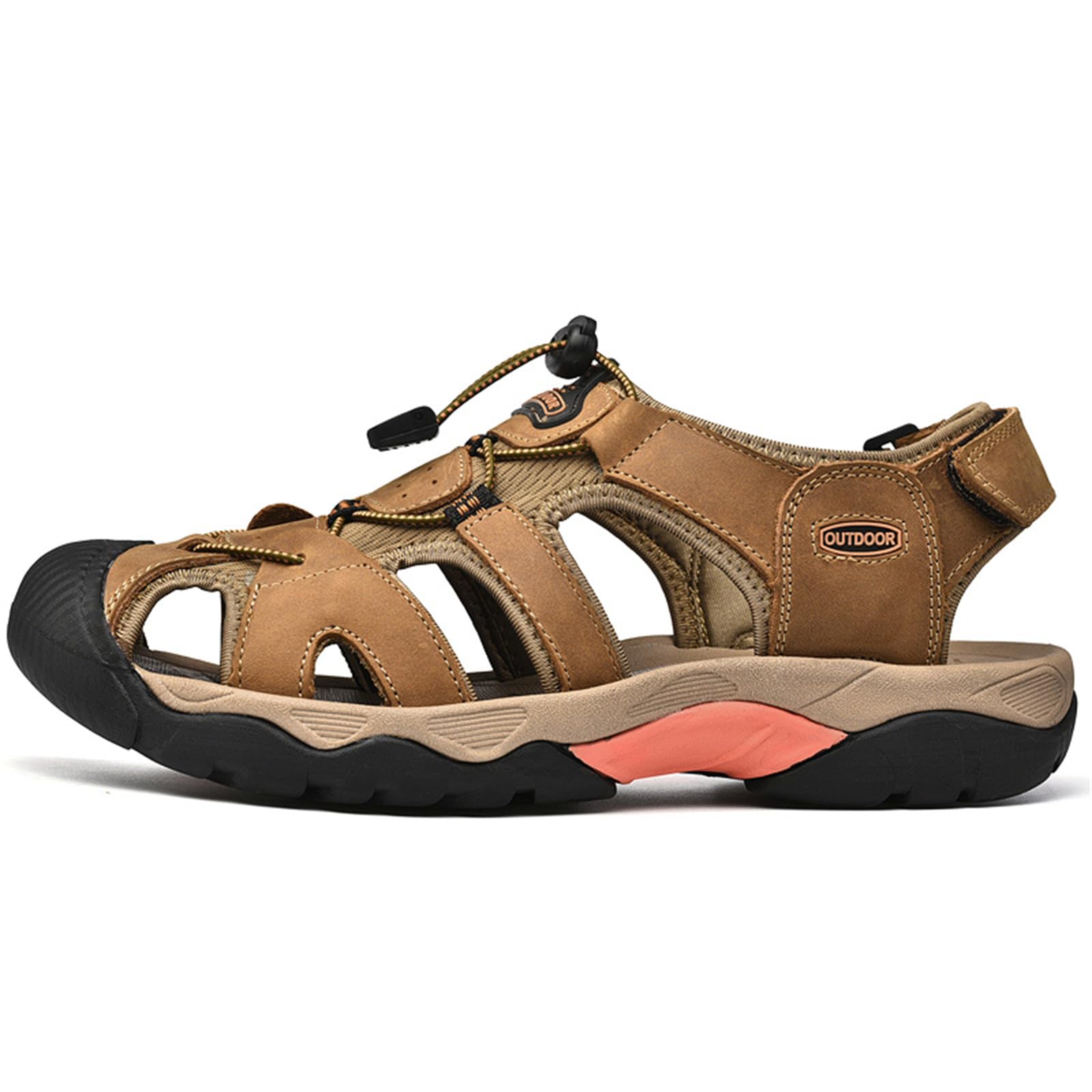 Sandały męskie Outdoor Trekking Plaża Sport Buty Zamknięte palce Casual do chodzenia Podróż Woda