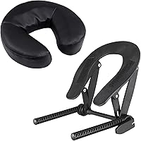 Vista 10 de Kalolary Cojín de masaje para mesas de masaje, reposacabezas universal de media luna, reposacabezas para cuello, almohada para sillas de masaje
