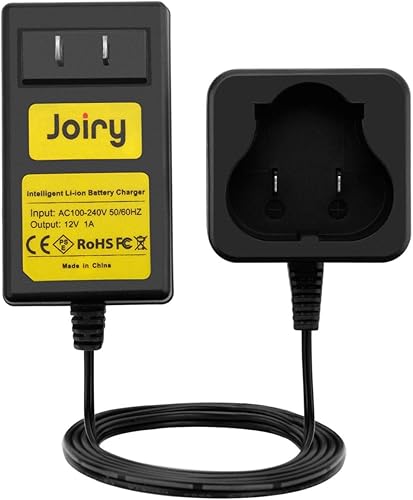 Joiry Cargador para Black and Decker 12V batería de iones de litio BL1110 BL1310 BL1510 LB12 LBX12 LBXR12 Herramientas eléctricas