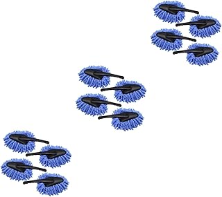 Wakauto 12 Pçs Esfregão De Lavagem De Carro Escova De Pó De Carro Esfregão Automático Escova De Lavagem Automática Ferramenta De Limpeza De Carro Escova De Lavagem De Carro Escovas De