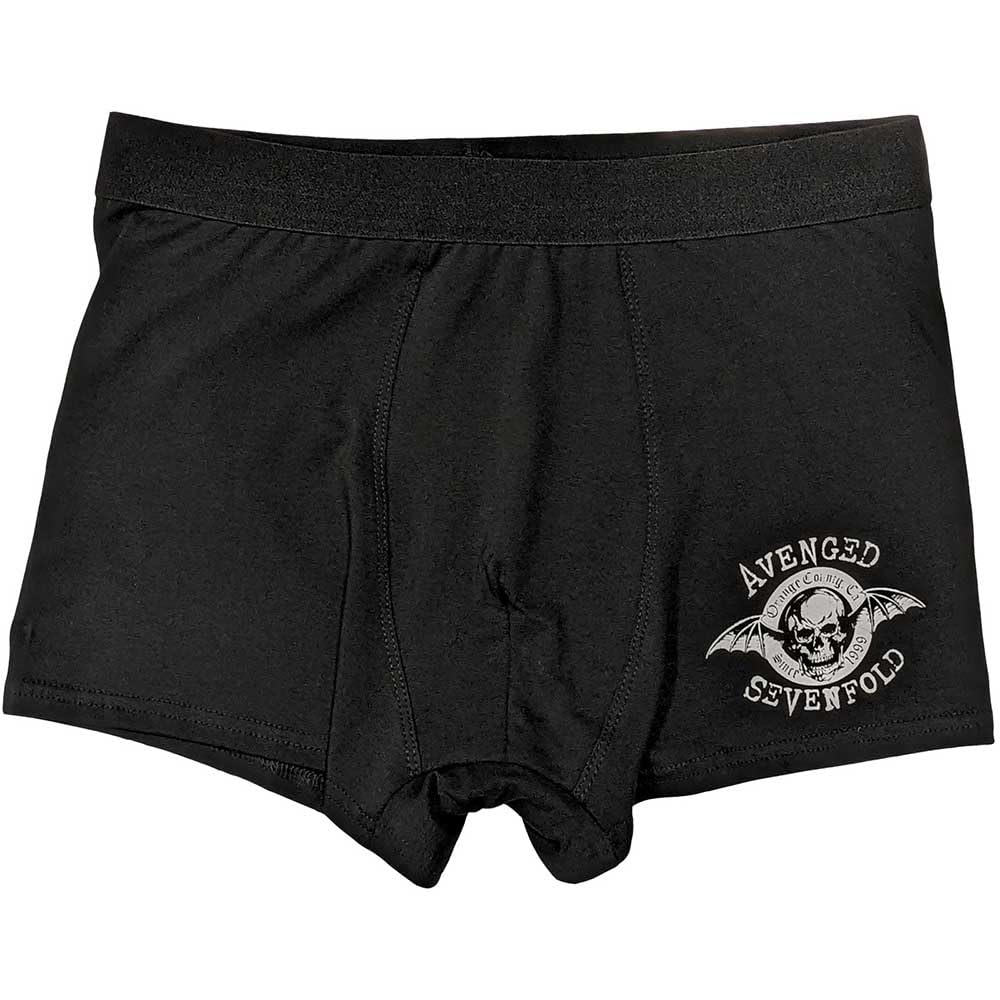 Rock Off officially licensed products Avenged Sevenfold Classic Deathbat Boxers M