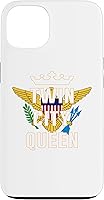 Vista 1 de Funda para iPhone 13 Twin City Queen St. Croix Islas Vírgenes de los Estados Unidos USVI