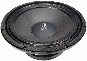 Eighteen Sound 12MB710-8 LF Drivers 12-inch Mid Bass Compact 2-Way Reflex Enclosures Interleaved Sandwich Voice Coil 500-Watt