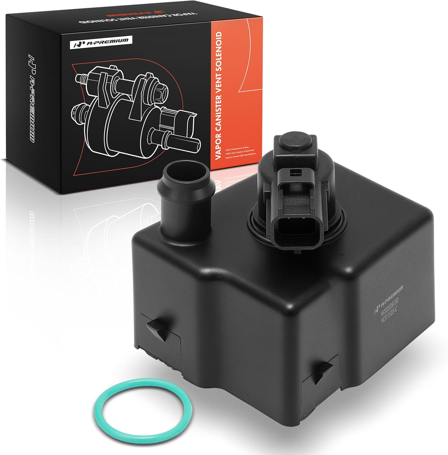 A-Premium Vapor Canister Vent Solenoid Valve Compatible with Ford Explorer 2011-2019, Escape 2013-2018, Fusion, Taurus, Fiesta, Flex, Police Interceptor Sedan Utility, Special Service Police Sedan