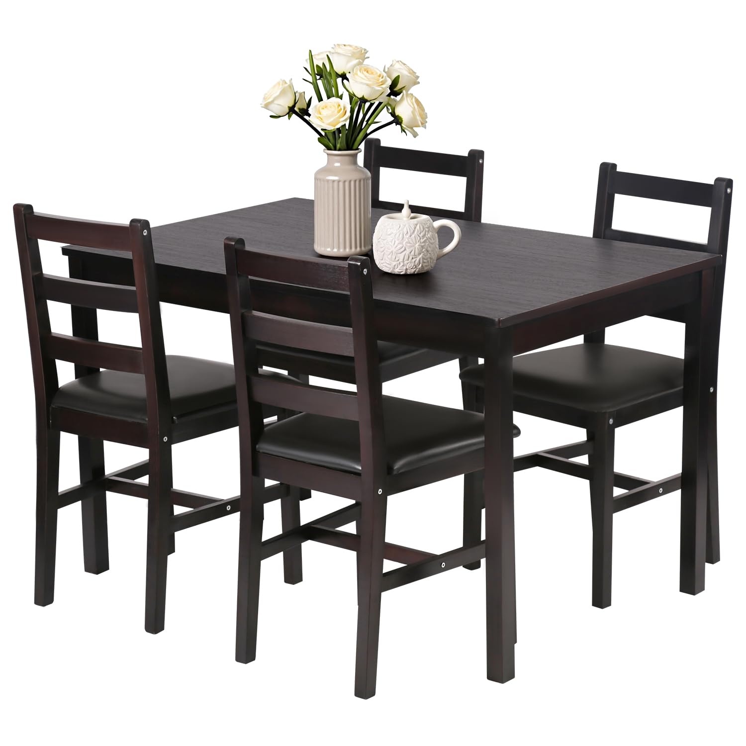 FDW Solid Pine Dining Set