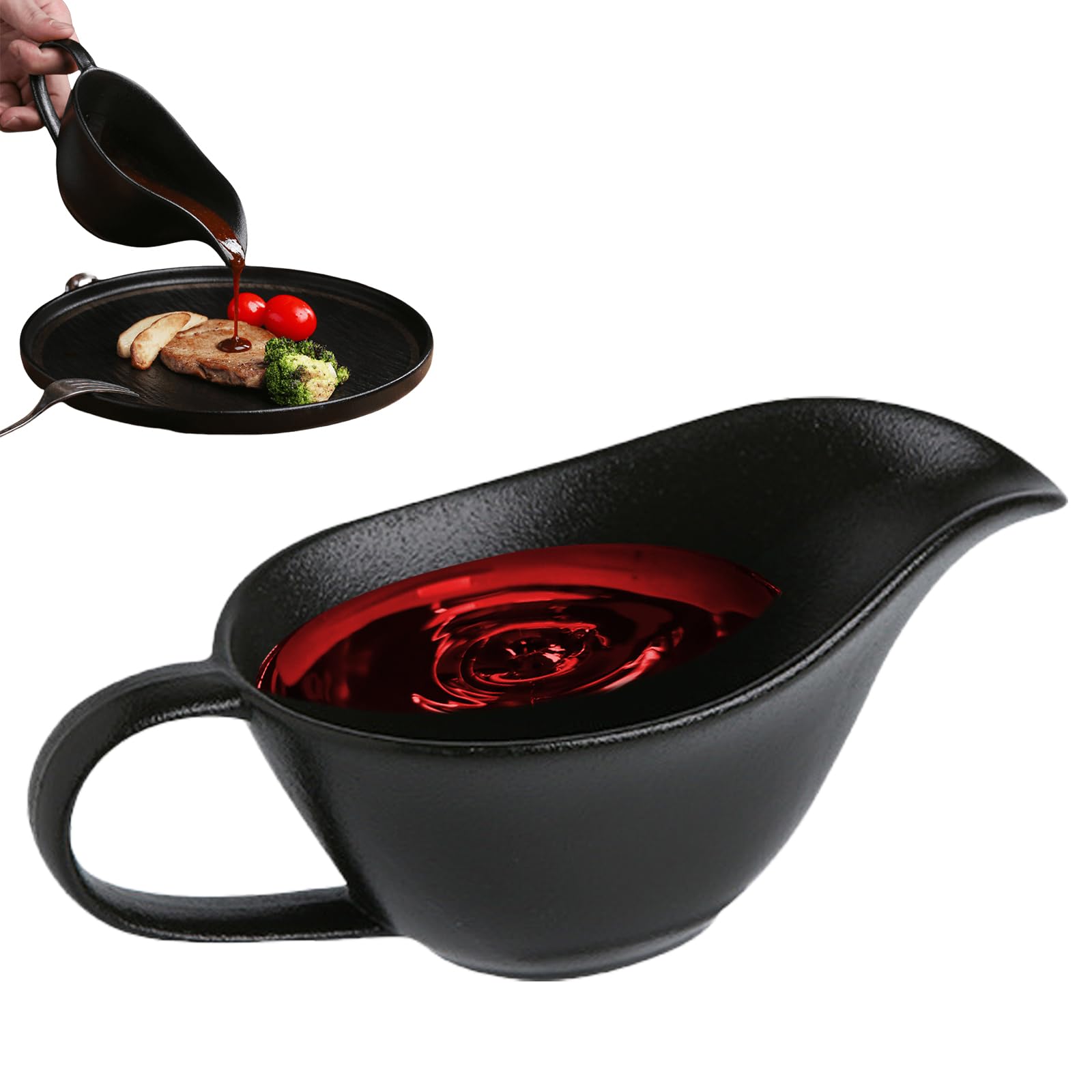 saucière en porcelaine 280 ml