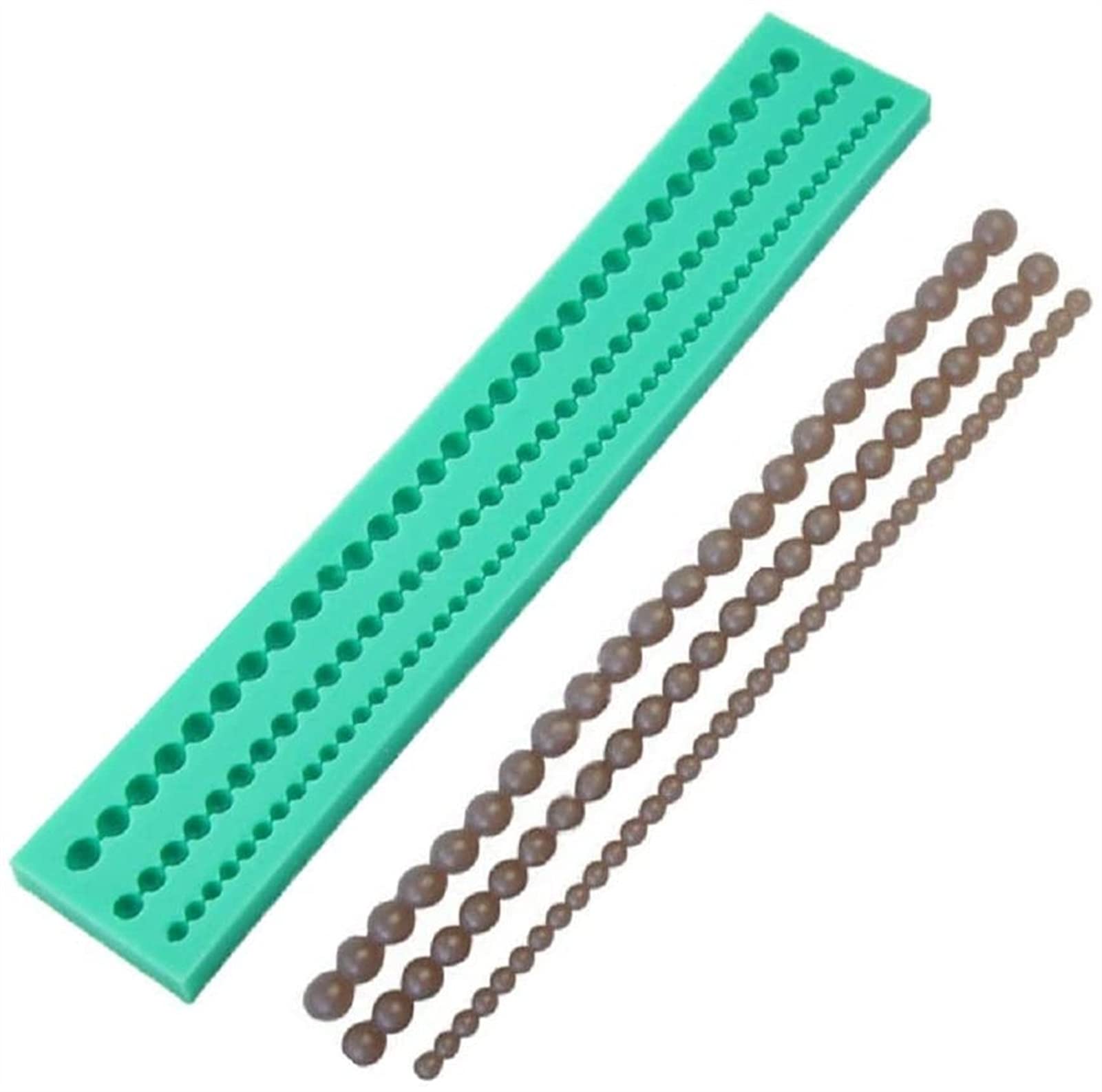 Moule au chocolat perles dessert et outils de cuisson silicone de couleur aléatoire