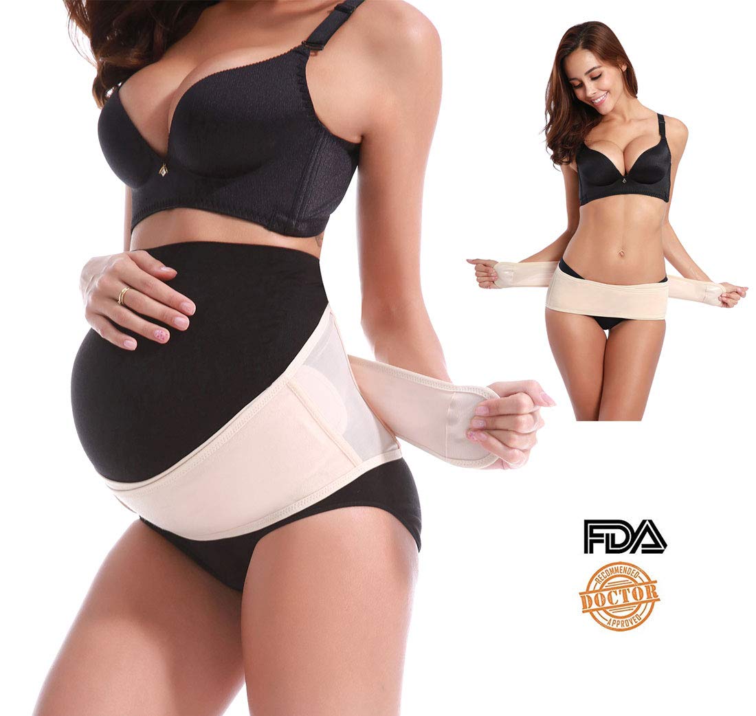 Amazon | [Amazon限定ブランド] 妊婦帯 マタニティベルト 産前 腹帯