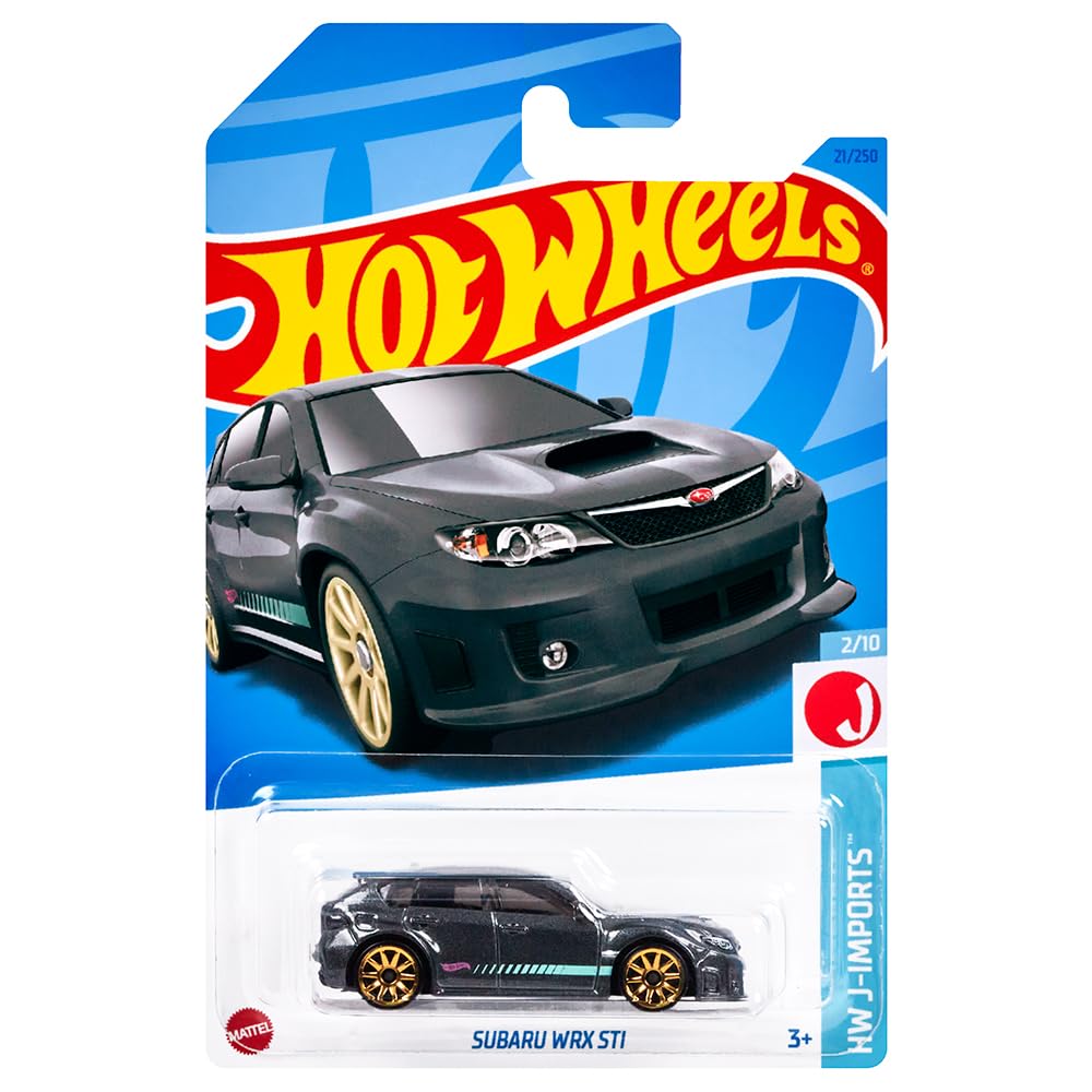 Amazon | ホットウィール(Hot Wheels) ベーシックカー スバル WRX STI