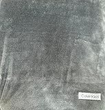 Calvin Klein - Blanket, Super Soft Plush Bedding, All Season Home Decor (Dark Grey, Twin XL)