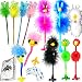 JOYIN 12 Pack Deluxe Feather Boa Marabou Pens Set Girls Party Favor