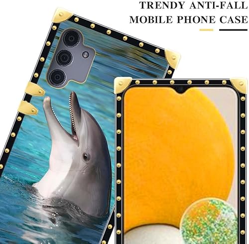 Miniatura 2 de Funda compatible con Samsung Galaxy A13 5G, lindo delfín para mujeres y niñas, TPU suave a prueba de golpes, funda protectora para Samsung Galaxy