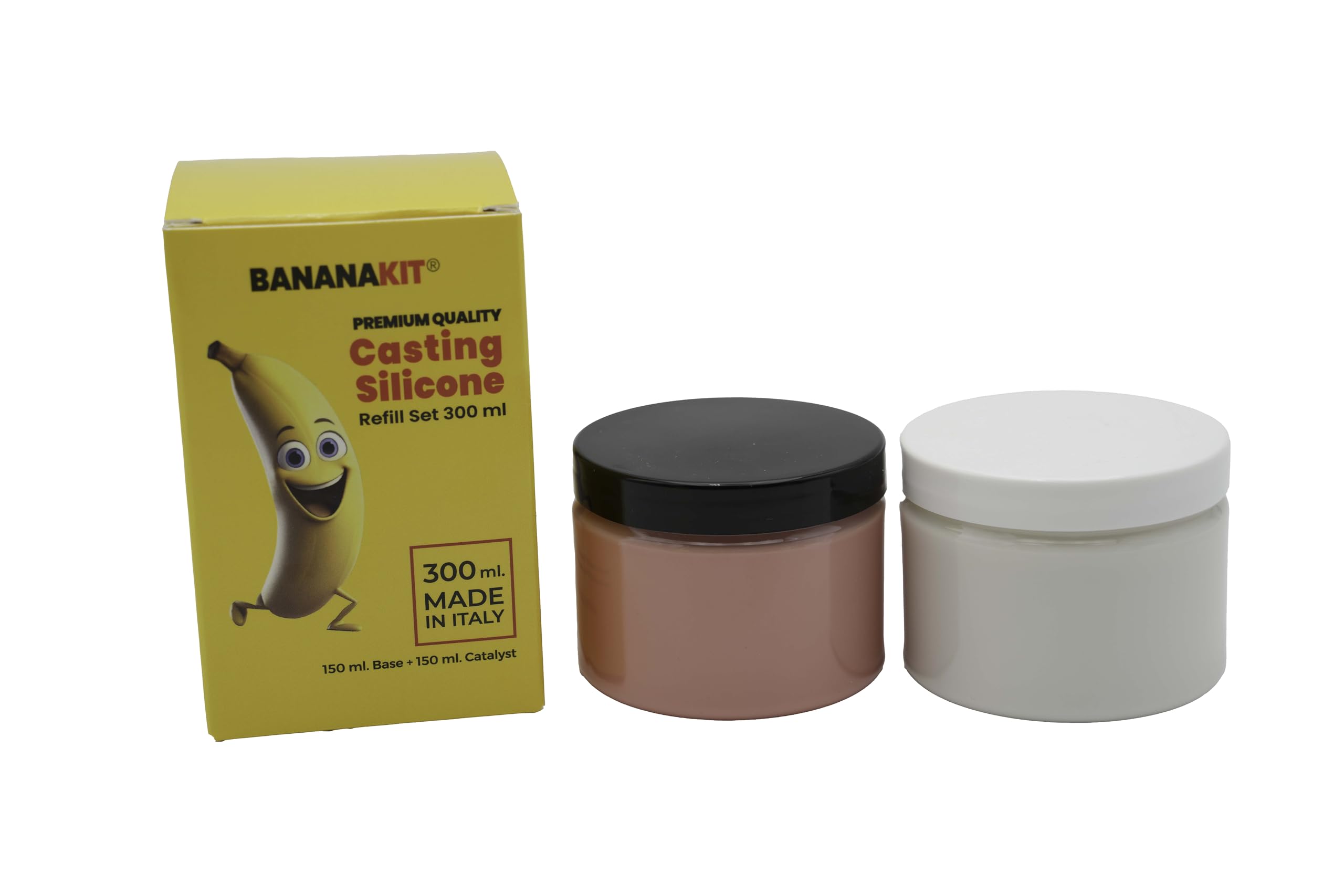 Casting Silicone. Silicone Sicuro e di Alta precisione, Perfetto per Realizzare copie Flessibili delle Parti Intime del Corpo. Prodotto in Italia.