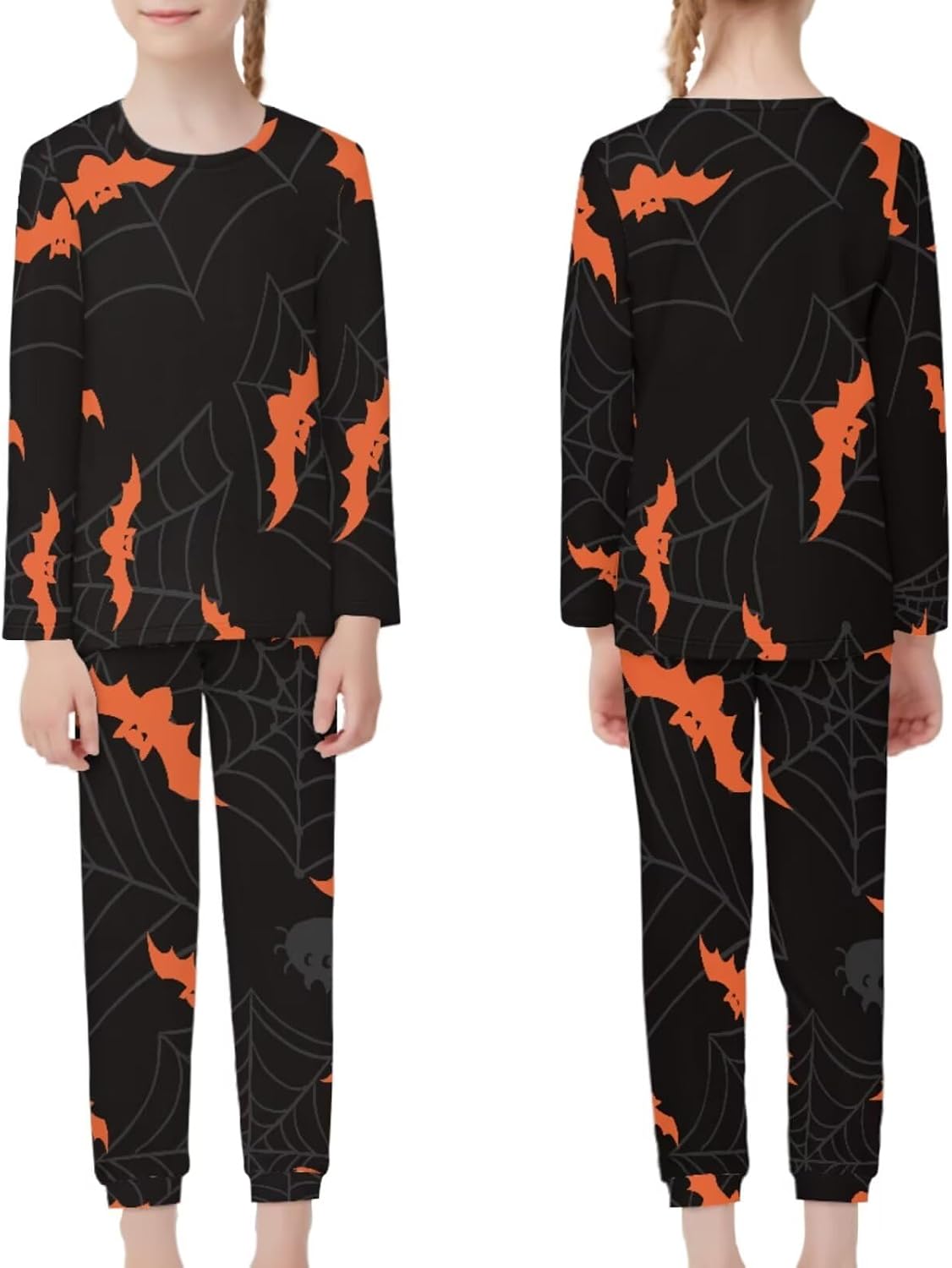 Halloween Family Matching Pajamas for Women Men Soft Halloween Family Pjs
