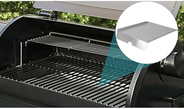 Stainless Steel Heat Diffuser Traeger for Pro Series, for Century Executive & for Camp Chef Woodwind, Non- Grease Guard BBQ Grills