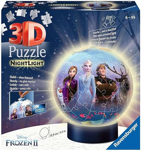 #Puzzle 3D Ravensburger –  Frozen 2 con luz por sólo 25,25€ ¡¡34% de descuento!!