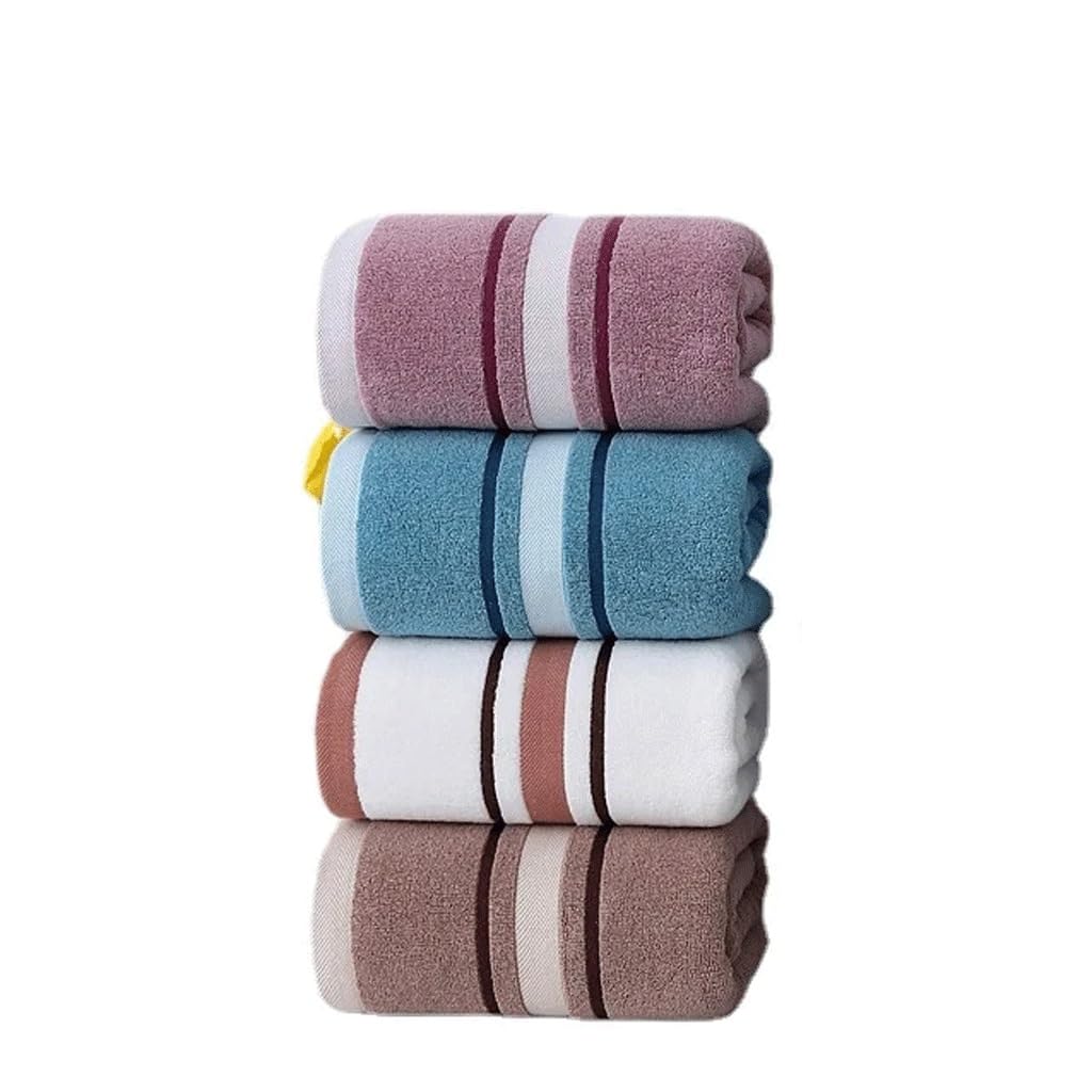 Serviettes de bain coton absorbantes linge de toilette douche adulte et enfant
