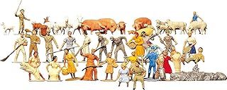 Faller 153004 Farm People/Animals 36/HO Scale Figure Set