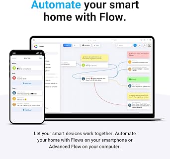 Homey Pro mini | Smart Home Hub for Home Automation – Features Zigbee, Ethernet, Matter & Thread. Compatible with Apple Siri, Amazon Alexa & Google Home.