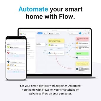 Homey Pro (2026) | Smart Hub for Home Automation Features Z-Wave Plus, Zigbee, Wi-Fi, BLE, Infrared, Matter & Thread. Compatible with Siri, Alexa & Google Home.