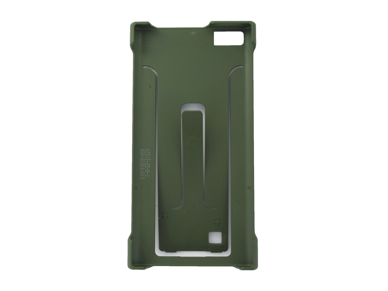 BlackBerry Leather Leap Flex Shell Storm Case - Green