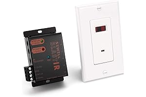Sewell Direct SW-29309 BlastIR In-Wall Emitter and Receiver Wall Plate Kit