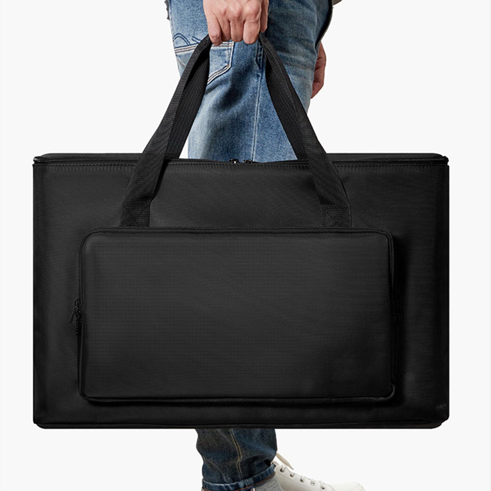 24"/27" Monitor Custodia Protettiva Leggero con Maniglia Computer Storage Bag per Viaggiare